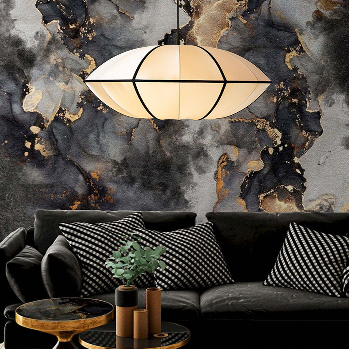 Simple And Modern Restaurant Japanese Retro Ceiling Light